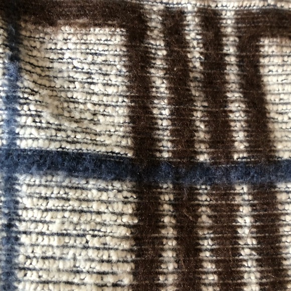 Avon Studio 1886 plaid zip up jacket sweater - Picture 7 of 8